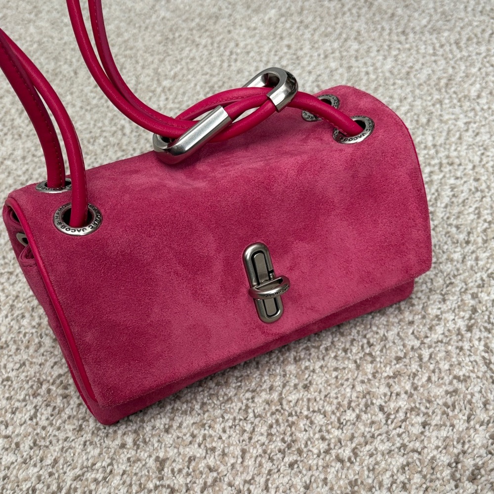 Marc Jacobs suede shoulder bag